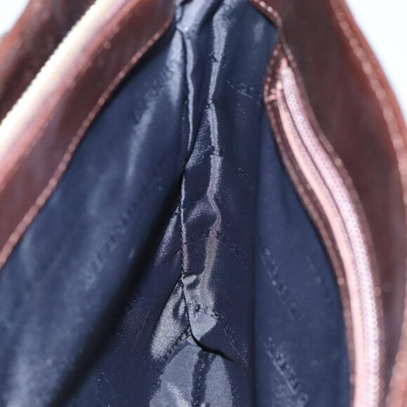 BURBERRY Nova Check Hand Bag Canvas Beige Auth ep4500 - Picture 14 of 16